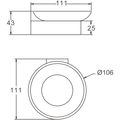 Мыльница BELZ B90902 - фото 2