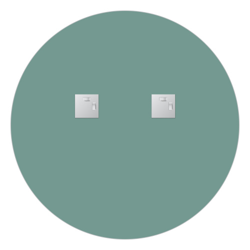 Зеркало в ванную Evoform Primary BY 0043 70х70 цвет хром - фото 3