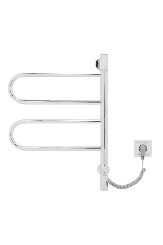 Полотенцесушитель Vincea VTD-1R1CE 43х59 электрический хром - фото 3