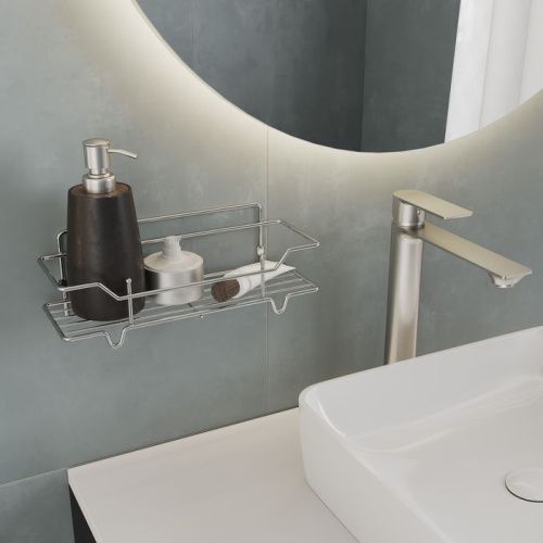 Полка в ванную комнату Milardo Grid GRICS1CM44 - фото 4