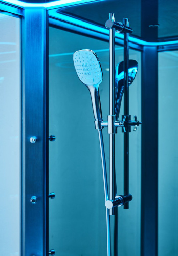 Душевая кабина SSWW BU602 100х100 четверть круга с крышей ориентация универсальная - фото 4