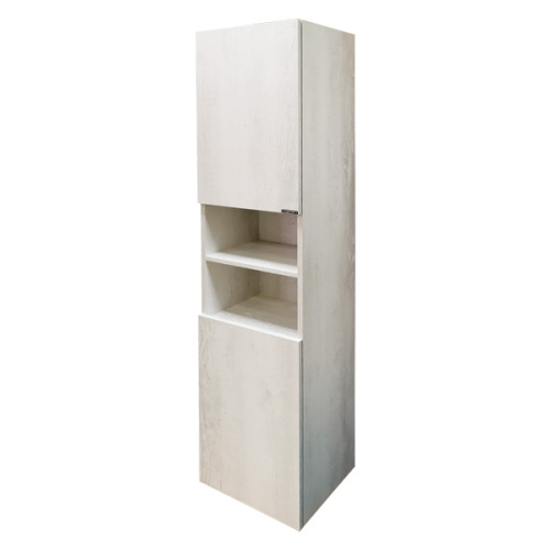 Шкаф-пенал Comforty Верона 00004137140CF 35х32х160 подвесной цвет дуб белый - фото 4