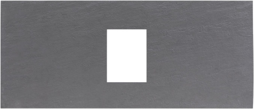 Столешница Allen Brau Priority 1.31011.DG-S 96х41 накладная цвет серый - фото 3