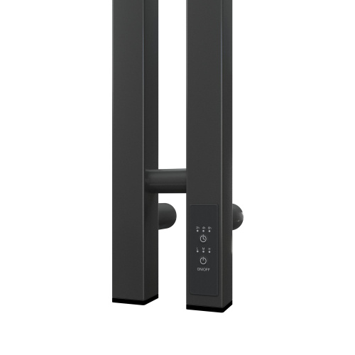 Полотенцесушитель Point Гермес PN13812GB 11х119 электрический графит - фото 4