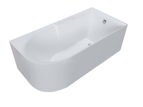 Ванна акриловая Grossman Cristal GR-2201R 150х75 пристенная прямоугольная с ножками