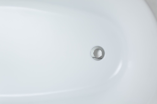 Ванна акриловая Allen Brau Priority 2.31002.21 170х80 отдельностоящая овальная с ножками - фото 2