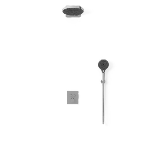 Душевая система Vincea VSFW-3I21T1CH встраиваемая в стену с термостатом - фото 3