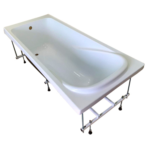 Ванна акриловая Aquanika Optima A1017075006 170х75 пристенная прямоугольная без каркаса - фото 3