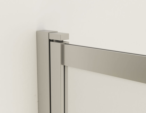 Душевая шторка на ванну Vincea VSB-1E VSB-1E100CG 100х145 стекло тонированное профиль хром глянцевый ориентация универсальная - фото 5