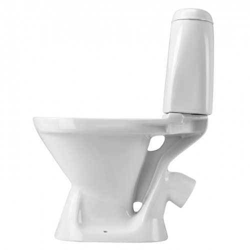 Унитаз-компакт напольный с бачком Santek Римини 1WH501523 белый с сиденьем каскадный смыв - фото 5