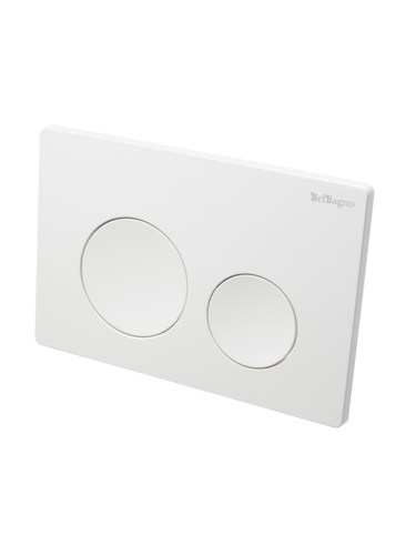 Клавиша смыва механическая BelBagno  BB-03C-BL цвет белый глянцевый - фото 3