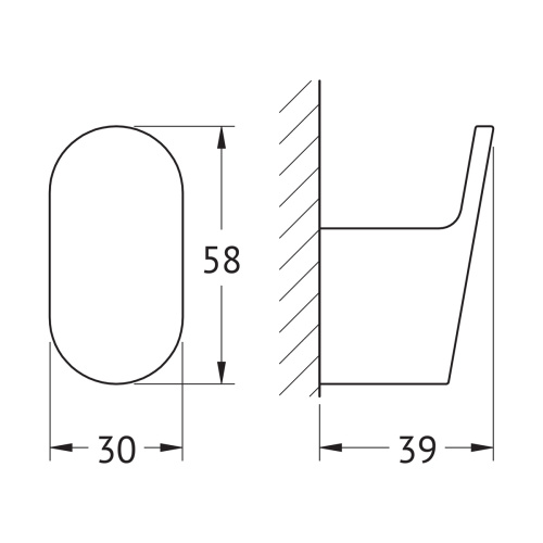 Крючок Artwelle SCHWARZ 7715 - фото 2