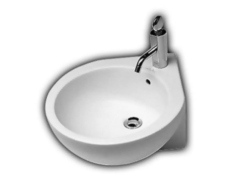 Раковина из санфаянса Hatria YOU&ME Y0H601 46х46 подвесная цвет белый