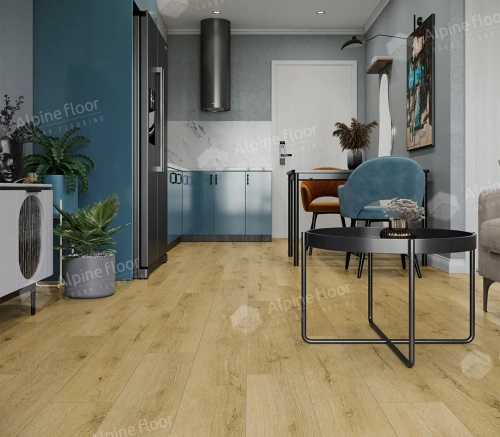 SPC ламинат Alpine Floor Eclipce Super Matt ECO 21-7 Умбра толщина 0.4 см 43 класс 1220х183 - фото 3