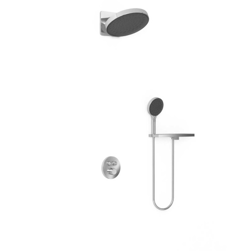 Душевая система Vincea Inspire VSFW-3I22MT3RCH встраиваемая в стену с термостатом - фото 2