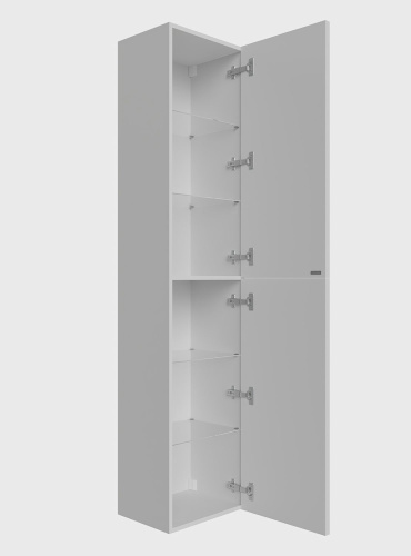 Шкаф-пенал Allen Brau Eclipse 2.0 1.E1005.WM 2.0 40х32х180 подвесной цвет белый - фото 2