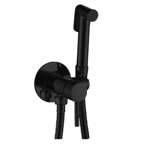 Гигиенический душ со смесителем Haiba HB5511-7 черный - фото 2