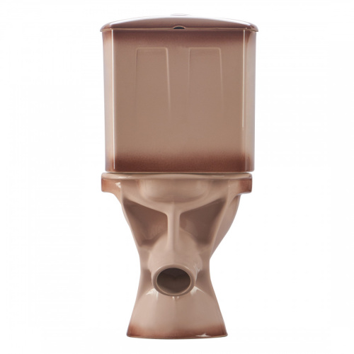 Унитаз-компакт напольный с бачком Santeri Вест 1P2018S0700BF бежевый с сиденьем каскадный смыв - фото 5