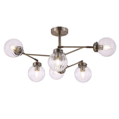 Люстра на штанге Freya Daisy FR5041PL-06BS - фото 2