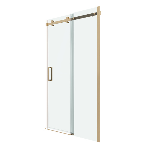 Душевая дверь Grossman Classic 100.K33.04.120.32.00 120х195 стекло прозрачное профиль золото глянцевое - фото 2