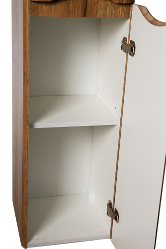 Шкаф-пенал BelBagno Acqua ACQUA-1600-2A-SC-RR-P 32х32х160 подвесной цвет коричневый - фото 5