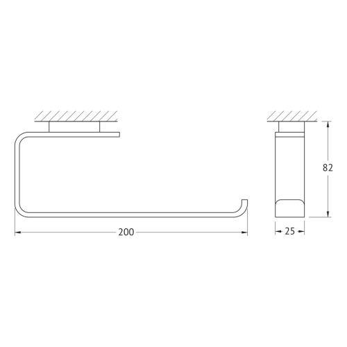 Полотенцедержатель Artwelle REGEN 8313 - фото 2