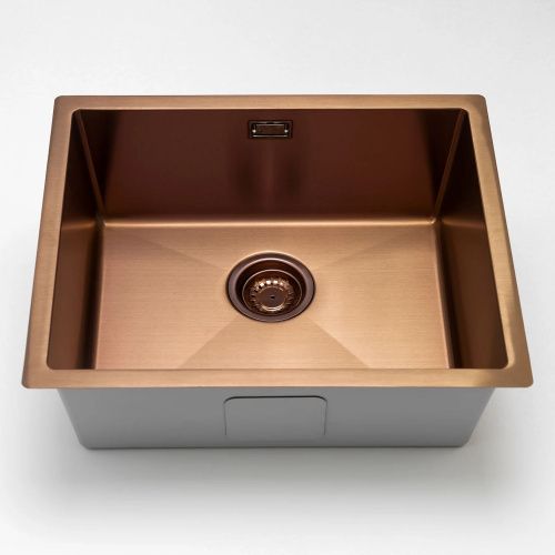 Кухонная мойка Grandex Aqua PROLINE 55 3002062 55х45 цвет медь поверхность матовая - фото 2