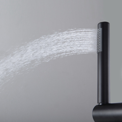 Смеситель Bond Circle B05-4988 напольный черный матовый - фото 5