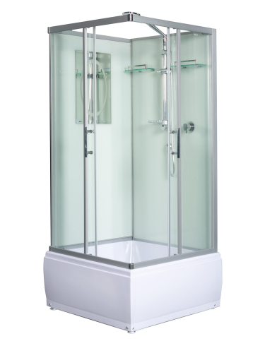 Душевая кабина WeltWasser WW500 ALLER 901 (10000003254) 90х90 без крыши ориентация универсальная - фото 3