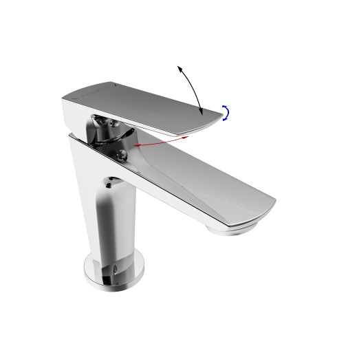 Смеситель Tokito SENDAL TOK-SEN-1011 на раковину хром - фото 3