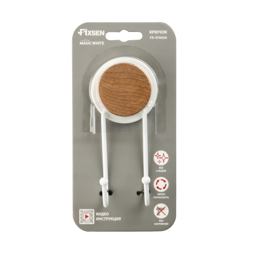 Крючок для ванной Fixsen Magic white FX-47005A - фото 2
