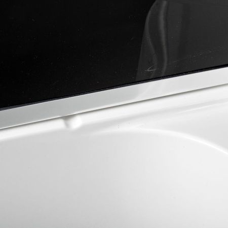 Душевая кабина AvaCan B10SBLACK 100х100 четверть круга с крышей ориентация универсальная