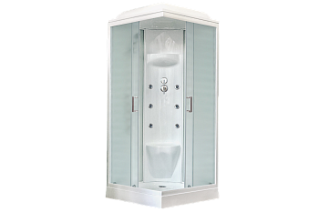 Душевая кабина Royal Bath НР RB80HP7-WC 80х80 квадратная с крышей ориентация универсальная