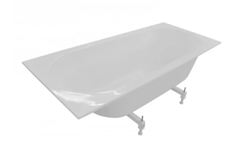 Ванна из литьевго мрамора Taliente Orta Stretto OR18080Stretto 180х80 пристенная прямоугольная без каркаса - фото 5