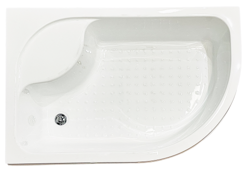 Душевой поддон Royal Bath BK RB8120BK-L 120х80 акрил белый с ножками - фото 2