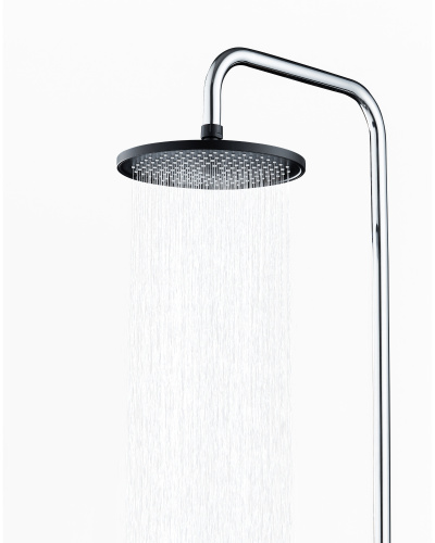 Верхний душ Orange  S13TSb черный - фото 5