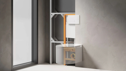 Инсталляция для унитаза сантехническая Salini PURO 30P1WFST111 - фото 3