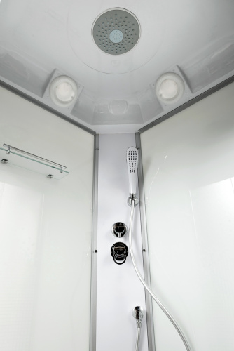 Душевая кабина AvaCan L980 80х80 четверть круга с крышей ориентация универсальная - фото 4