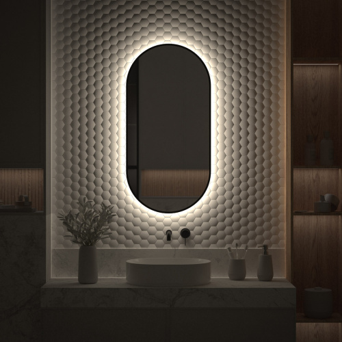 Зеркало в ванную Defesto AURA DF 2924 50х100 - фото 5