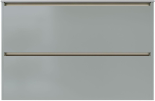 Тумба под раковину Allen Brau Activity 1.34014.PWM 100х46х65 подвесная цвет белый/зеленый - фото 3