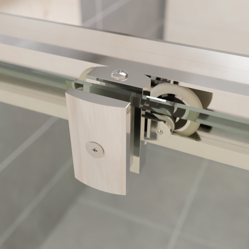 Душевая дверь RGW Passage 41081418-11 180х195 стекло прозрачное профиль хром глянцевый - фото 5