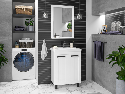 Тумба под раковину Misty Спарта П-Спа-06065-01-01 62х45х70 напольная - фото 5