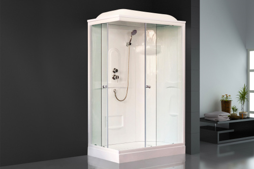 Душевая кабина Royal Bath HP RB8120HP1-T-R 120х80 прямоугольная с крышей ориентация правая - фото 2