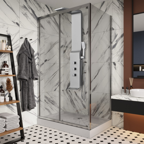 Душевая панель Cerutti SPA CT8990 прямоугольная настенная