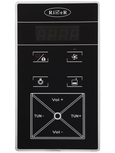 Душевая кабина River DUNAY 100/24 TH (10000001188) 100х100 четверть круга с крышей ориентация универсальная - фото 4