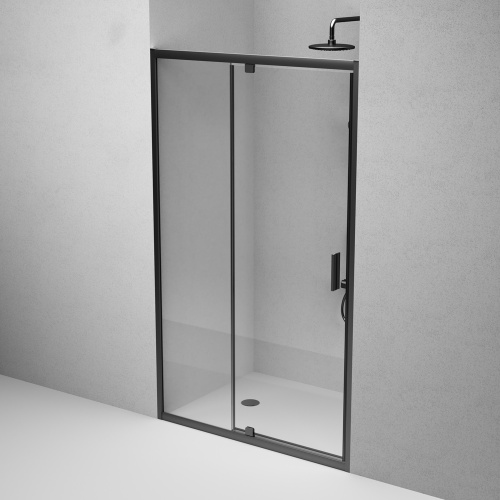 Душевая дверь Am.Pm Gem W90G-120-1P-BT 120х195 стекло прозрачное профиль черный матовый - фото 5