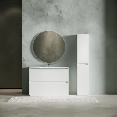 Тумба под раковину Sancos Libra Floor LB120F-1W 119х45х84 напольная цвет белый - фото 2