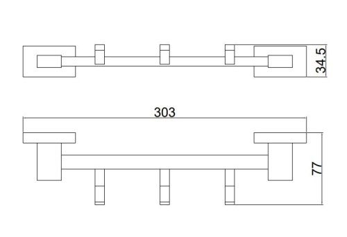 Крючок BELZ B90215-3 - фото 2