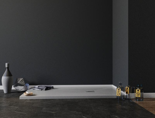 Душевой поддон Aquanet Pleasure 00258881 160х90 искусственный камень серый без каркаса - фото 2