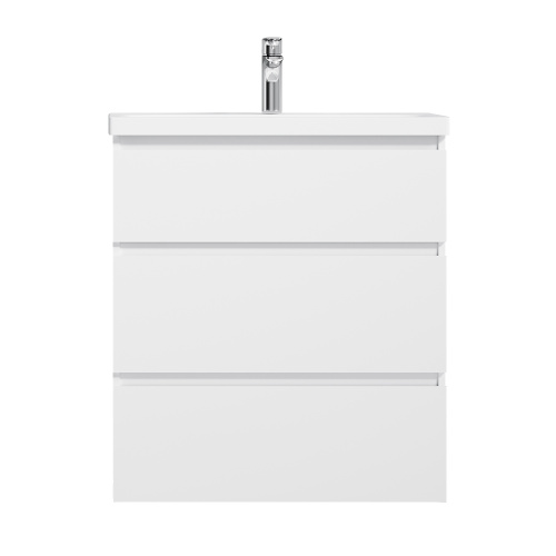 Тумба под раковину Am.Pm Gem S M91FSX0752WG 75х43х81 напольная цвет белый глянцевый - фото 2